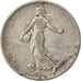 FRANCE, Semeuse, Franc, 1899, Paris, KM #844.1, VF(20-25), Silver, 23, Gadoury..