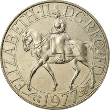 Coin, Great Britain, Elizabeth II, 25 New Pence, 1977, AU(50-53), Copper-nickel