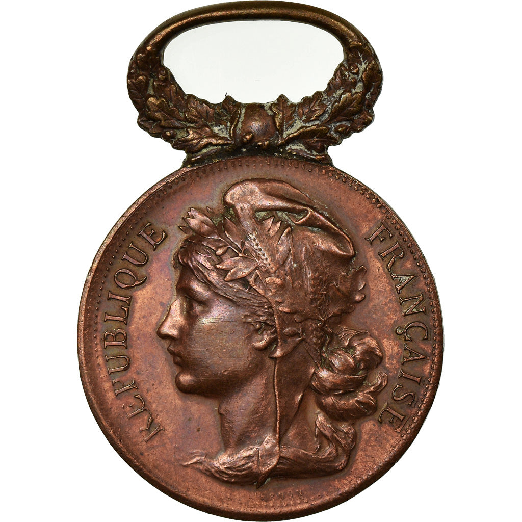 France, Medal, Musée de la Mutualité, Angoulème, EF(40-45), Copper