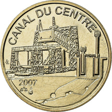 France, Token, Patrimoine Mondial, Le Canal du Centre, 2007, MS(65-70)