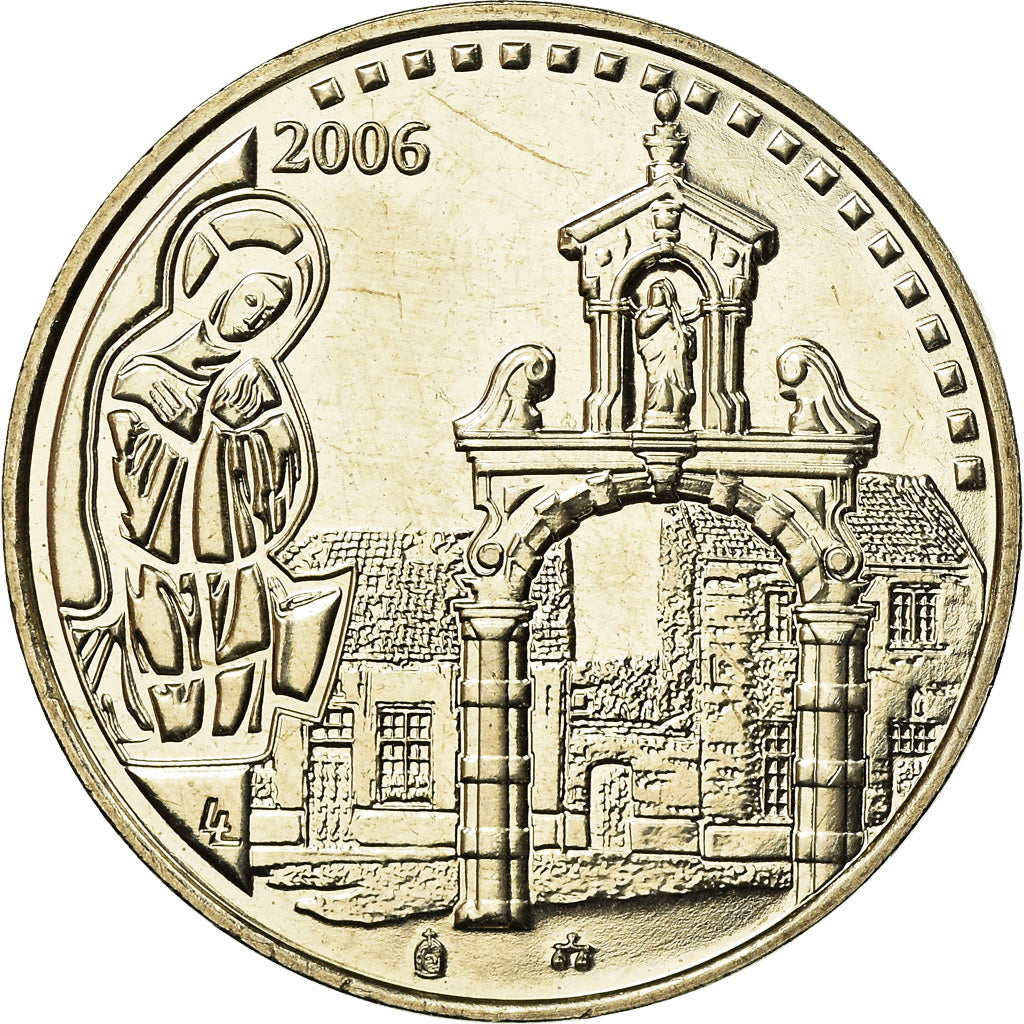 Belgium, Medal, Patrimoine Mondiale, 2006, MS(65-70), Copper-nickel