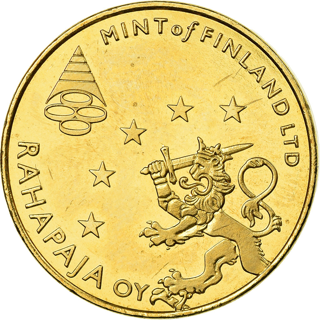 Finland, Medal, Rahapaja Oy, Lapin Kultaa, 2003, MS(65-70), Copper Gilt