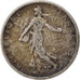 FRANCE, Semeuse, Franc, 1898, Paris, KM #844.1, VF(20-25), Silver, 23, Gadoury..