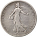 FRANCE, Semeuse, Franc, 1898, Paris, KM #844.1, VF(20-25), Silver, 23, Gadoury..