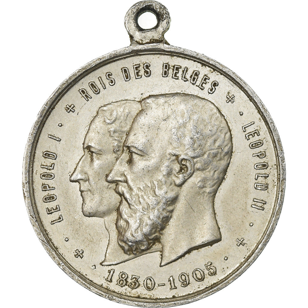 Belgium, Medal, Monseigneur le Prince Albert de Belgique, 1905, AU(55-58)
