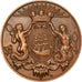 France, Medal, Chambre de Commerce de Dieppe, 1963, MS(63), Bronze