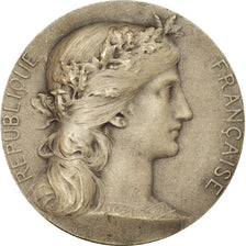 France, Médaille, Marianne, Chambre de Commerce de Rouen, Dubois.H, SUP, Argent