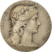 France, Médaille, Marianne, Chambre de Commerce de Rouen, Dubois.H, SUP, Argent