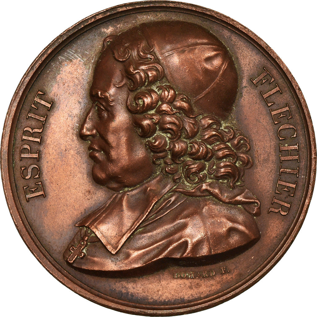 France, Medal, Galerie des Grands Hommes, Esprit Fléchier, History, 1820