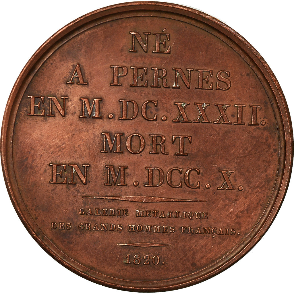 France, Medal, Galerie des Grands Hommes, Esprit Fléchier, History, 1820