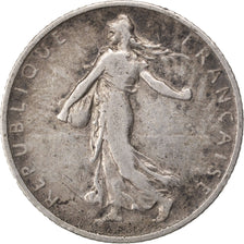FRANCE, Semeuse, Franc, 1901, Paris, KM #844.1, VF(30-35), Silver, 23, Gadoury..