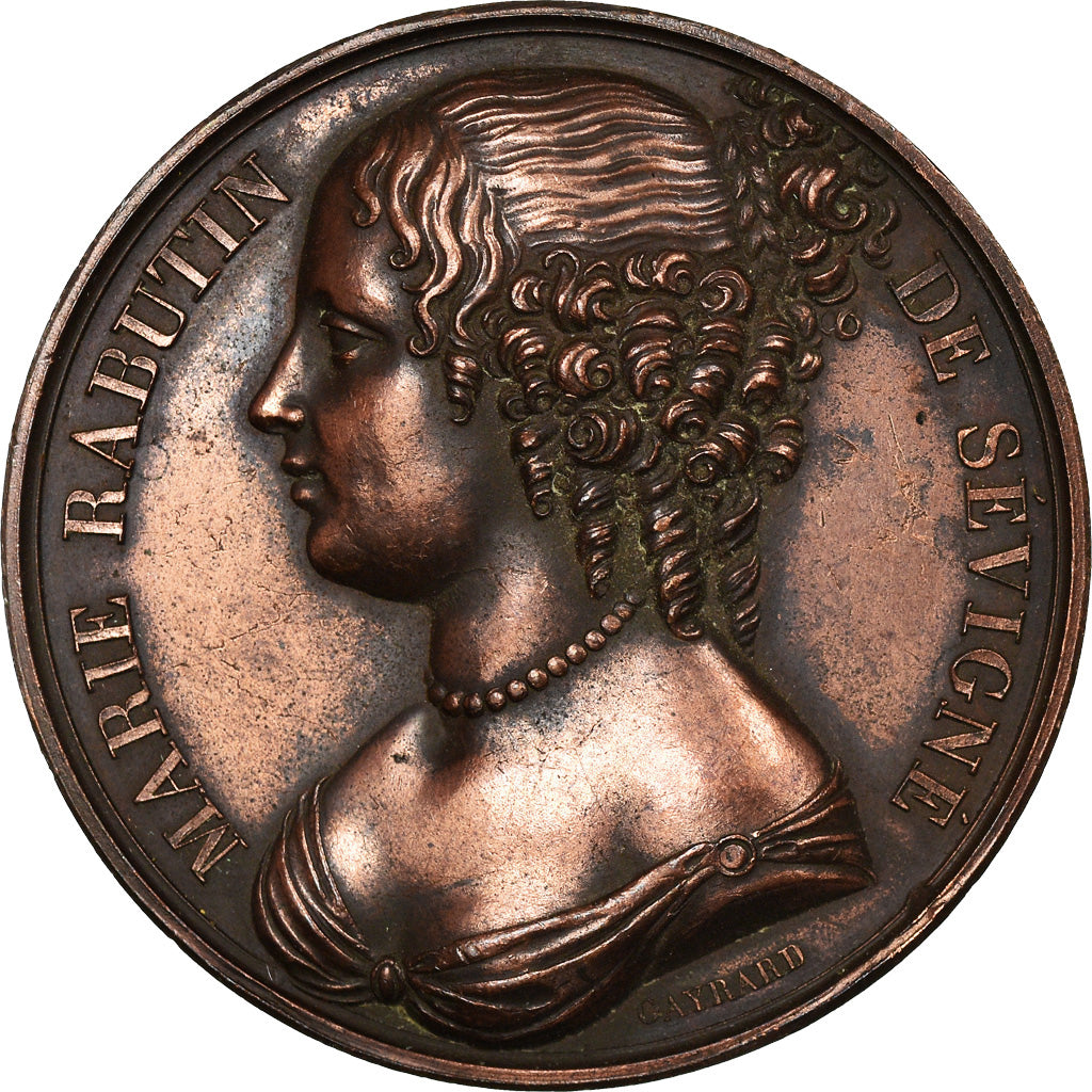 France, Medal, Galerie des Grands Hommes, Marie Rabutin de Sévigné, History