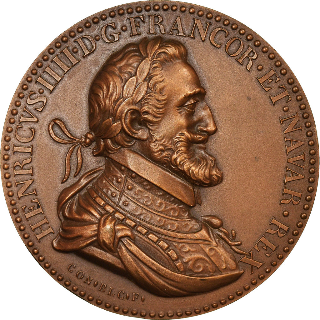 France, Médaille, Centenaire de la Naissance d'Henri IV, History, 1953, SPL