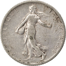 FRANCE, Semeuse, Franc, 1902, Paris, KM #844.1, EF(40-45), Silver, 23, Gadoury..