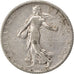 FRANCE, Semeuse, Franc, 1902, Paris, KM #844.1, EF(40-45), Silver, 23, Gadoury..