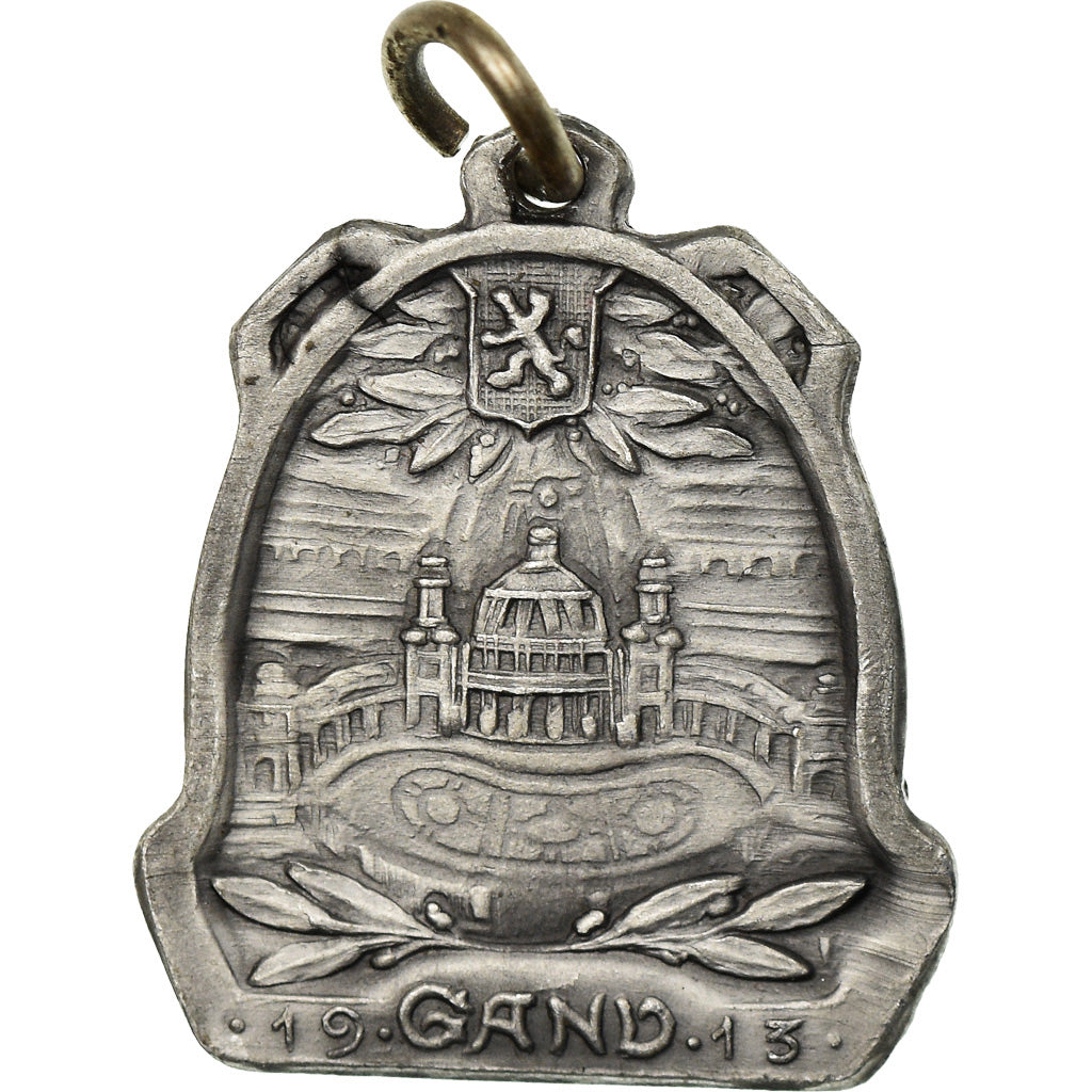 Belgium, Medal, Exposition Universelle de Gand, 1913, MS(63), Aluminum