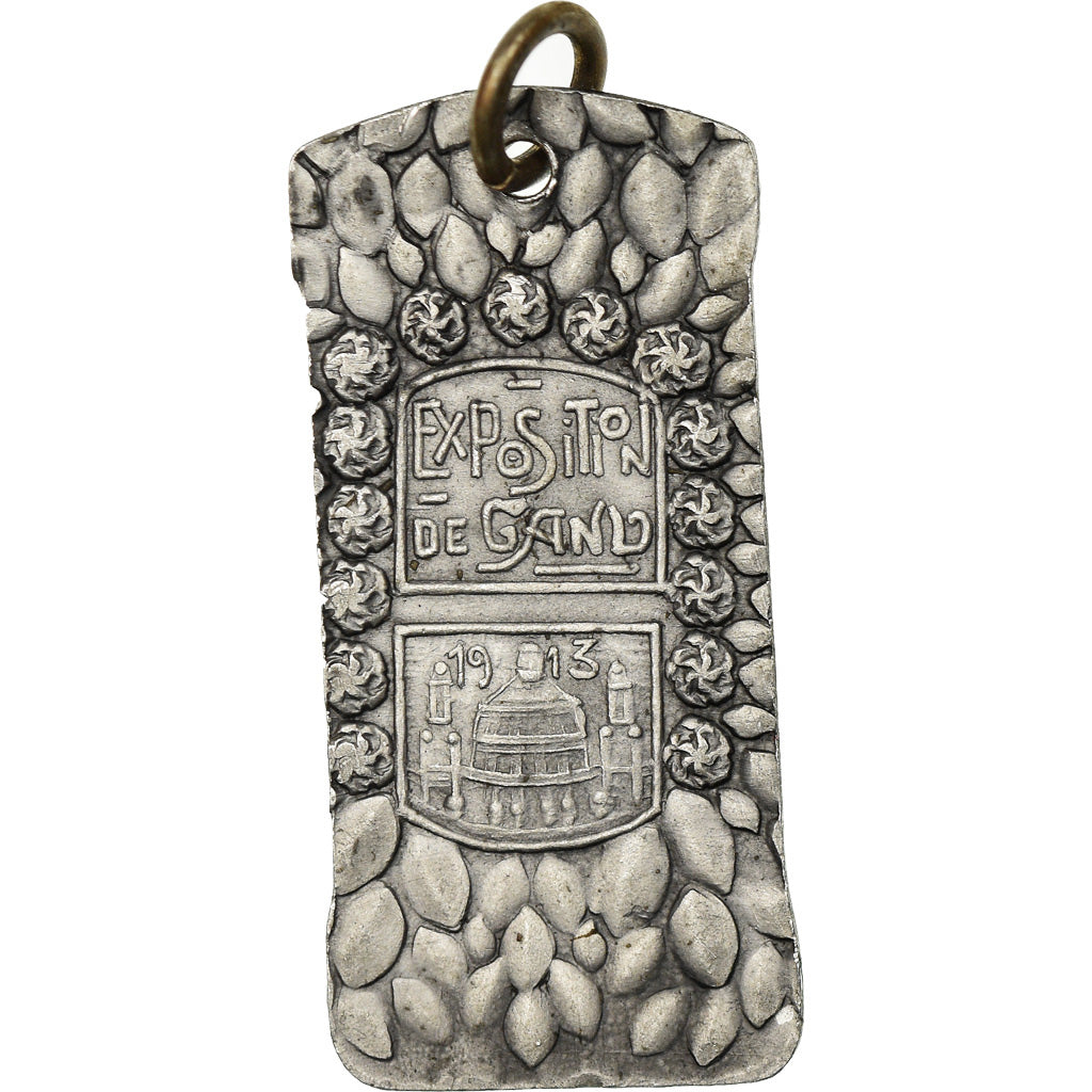 Belgium, Medal, Exposition Universelle de Gand, 1913, MS(63), Aluminum
