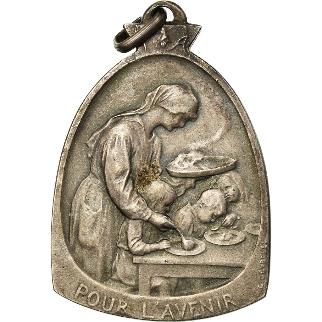 Belgium, Medal, Pour l'Avenir, Devreese, AU(55-58), Silver