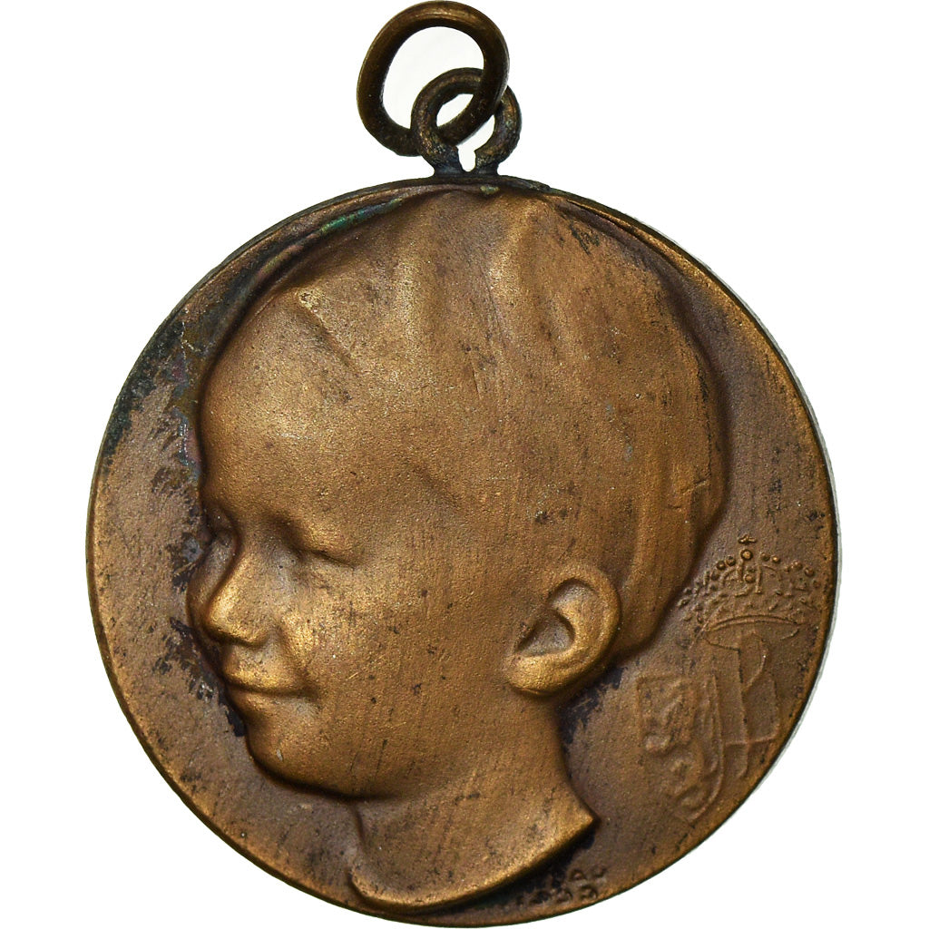 Belgique, Médaille, Ville de Bruxelles, 1935, TTB+, Bronze