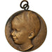Belgique, Médaille, Ville de Bruxelles, 1935, TTB+, Bronze