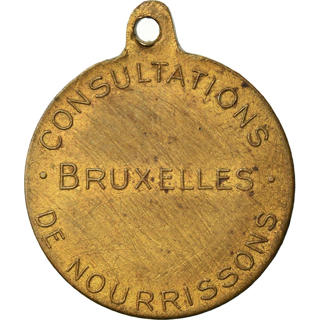Belgium, Medal, Princesse Marie-José, Consultations de Nourrissons, Bruxelles