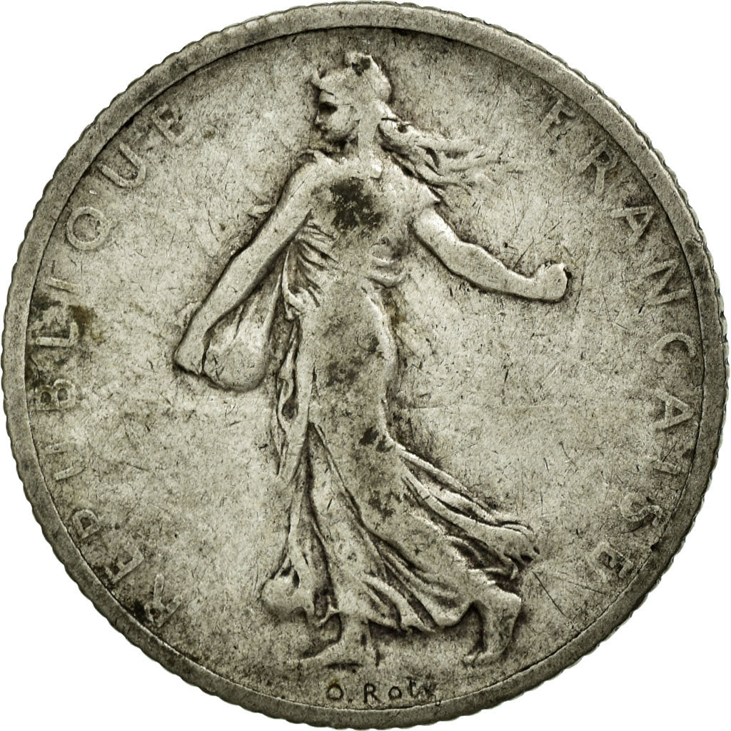 Coin, France, Semeuse, Franc, 1904, VF(20-25), Silver, Gadoury:467