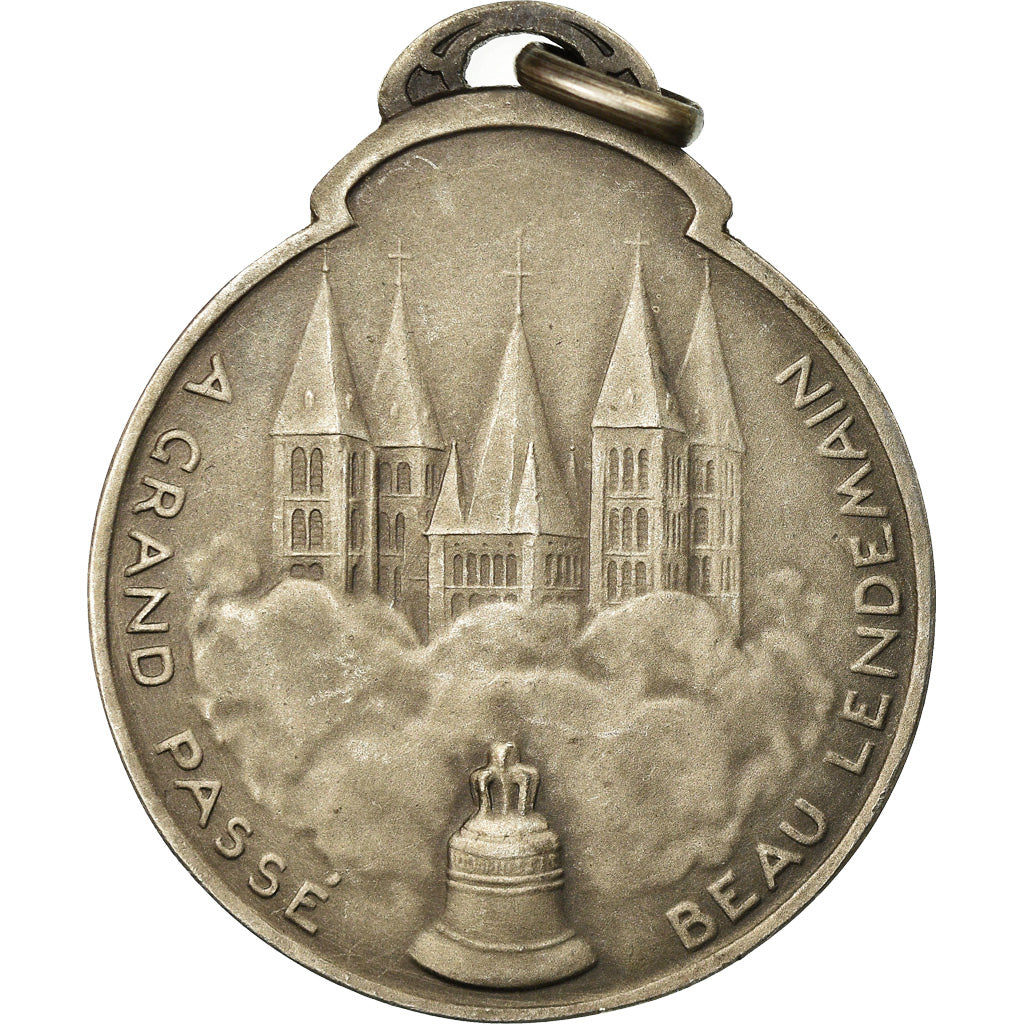 Belgien, Medaille, A Grand Passé, Beau Lendemain, Politics, Society, War, 1916