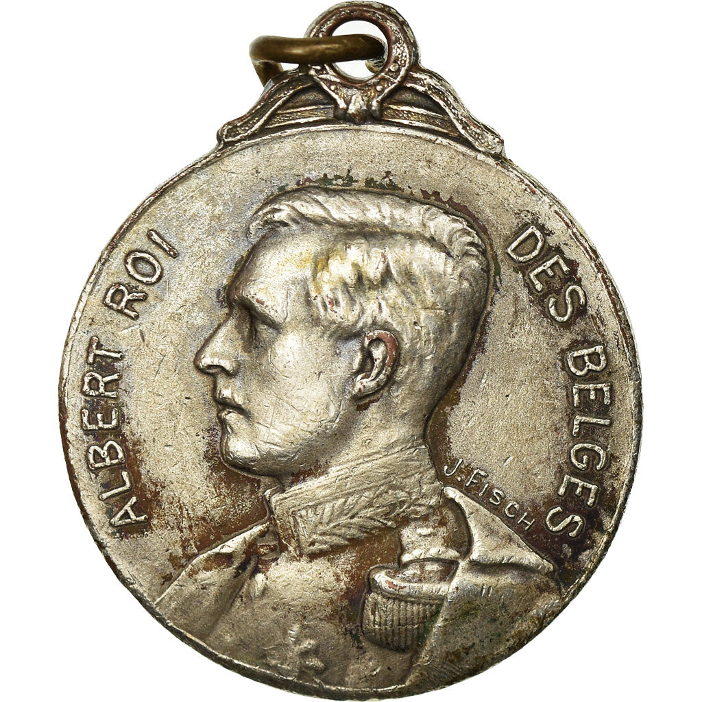Belgique, Médaille, Albert Roi des Belges, Campagne de 1914, Politics, Society