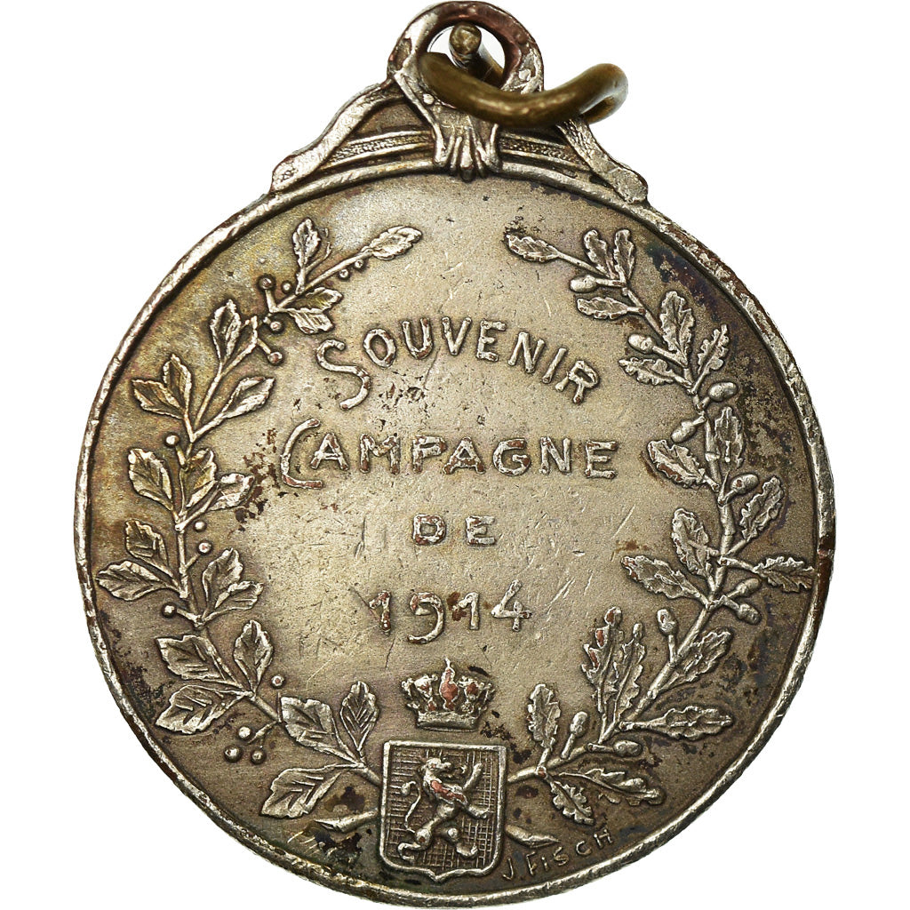 Belgique, Médaille, Albert Roi des Belges, Campagne de 1914, Politics, Society