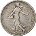 FRANCE, Semeuse, Franc, 1904, Paris, KM #844.1, VF(30-35), Silver, 23, Gadoury..