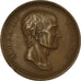 France, Medal, Arouet de Voltaire, Dumarest, AU(55-58), Bronze