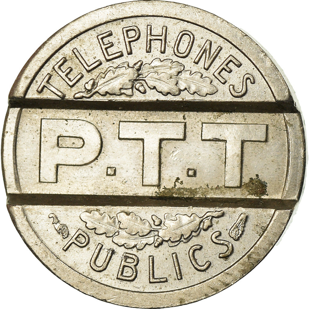 France, Token, PTT Téléphone Public, Marianne, 1937, Bazor, AU(55-58)