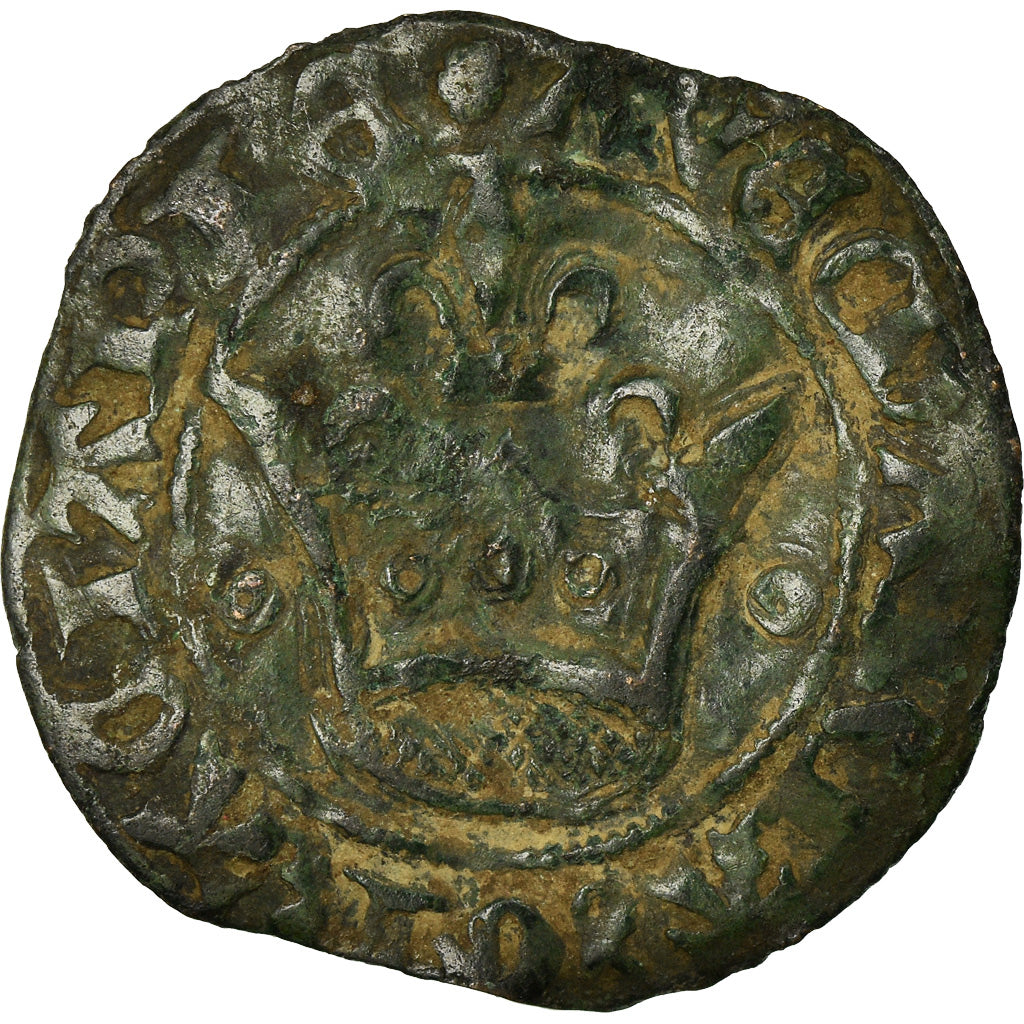 France, Token, Jeton de Compte à la Couronne, History, VF(20-25), Copper