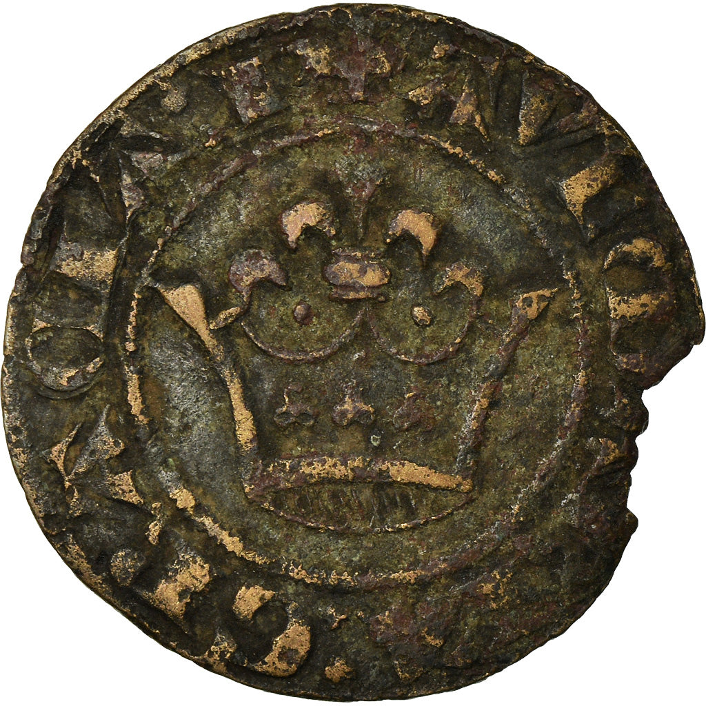 France, Token, Jeton de Compte à la Couronne, History, VG(8-10), Copper
