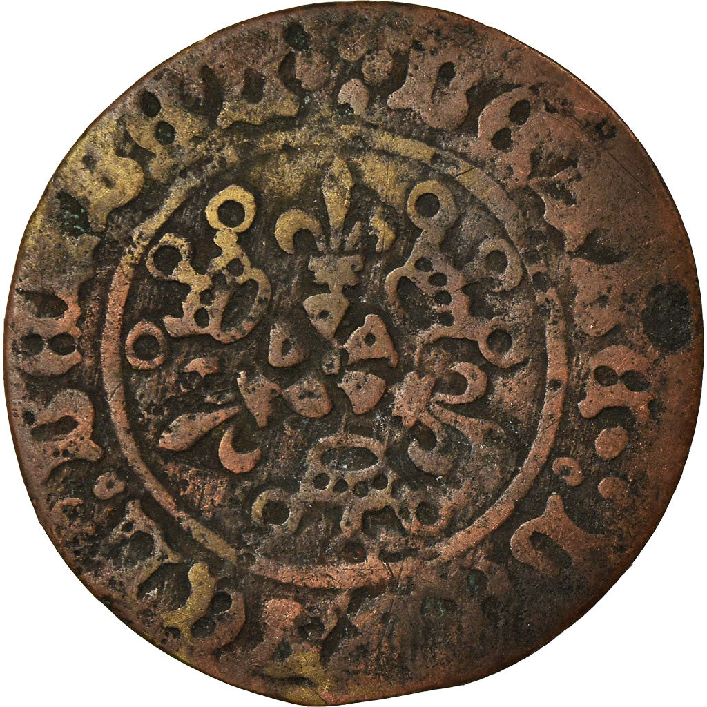 France, Token, Jeton de Nuremberg, History, VG(8-10), Copper