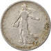 FRANCE, Semeuse, Franc, 1904, Paris, KM #844.1, VF(20-25), Silver, 23, Gadoury..