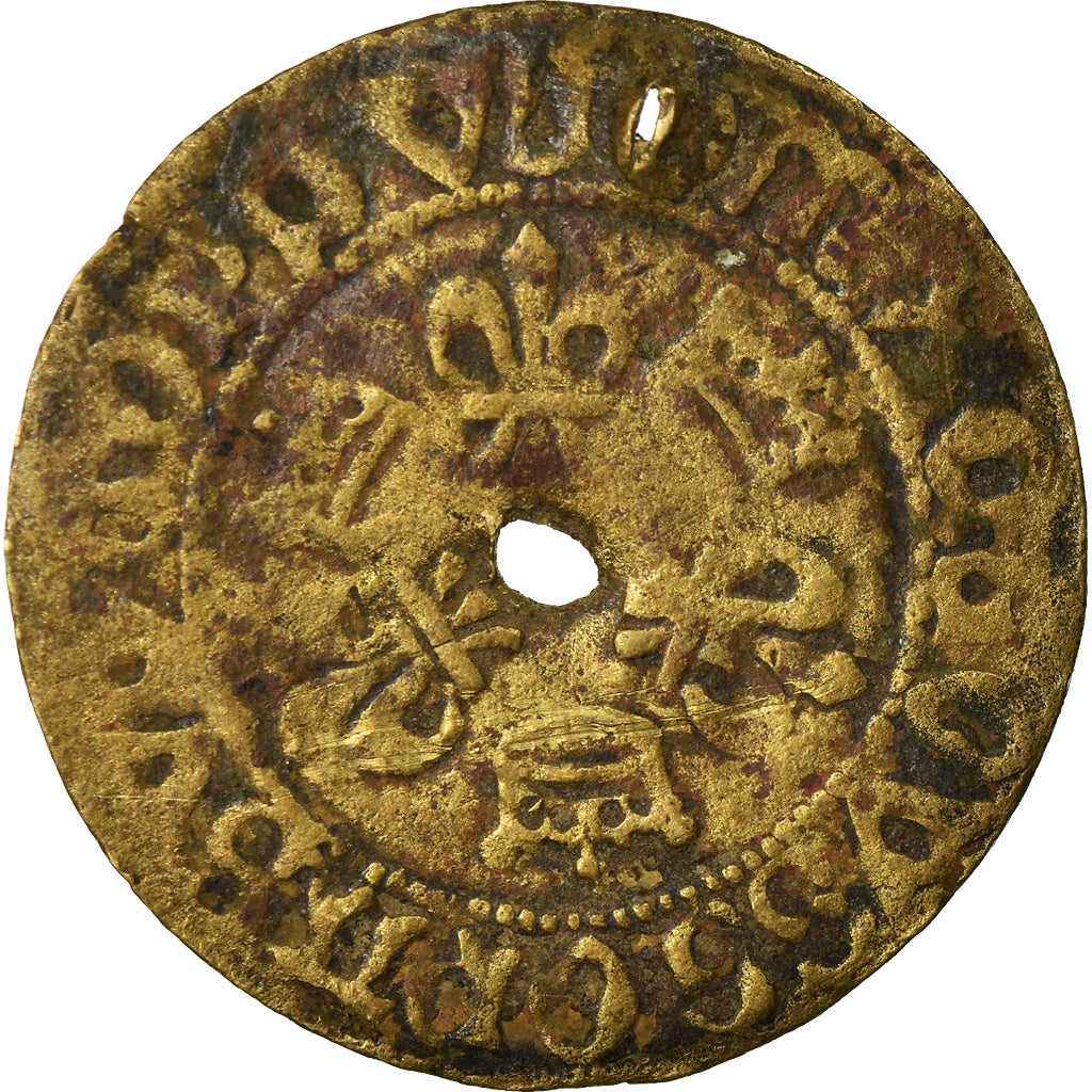 France, Token, Nuremberg, Jeton de Compte, History, VG(8-10), Brass
