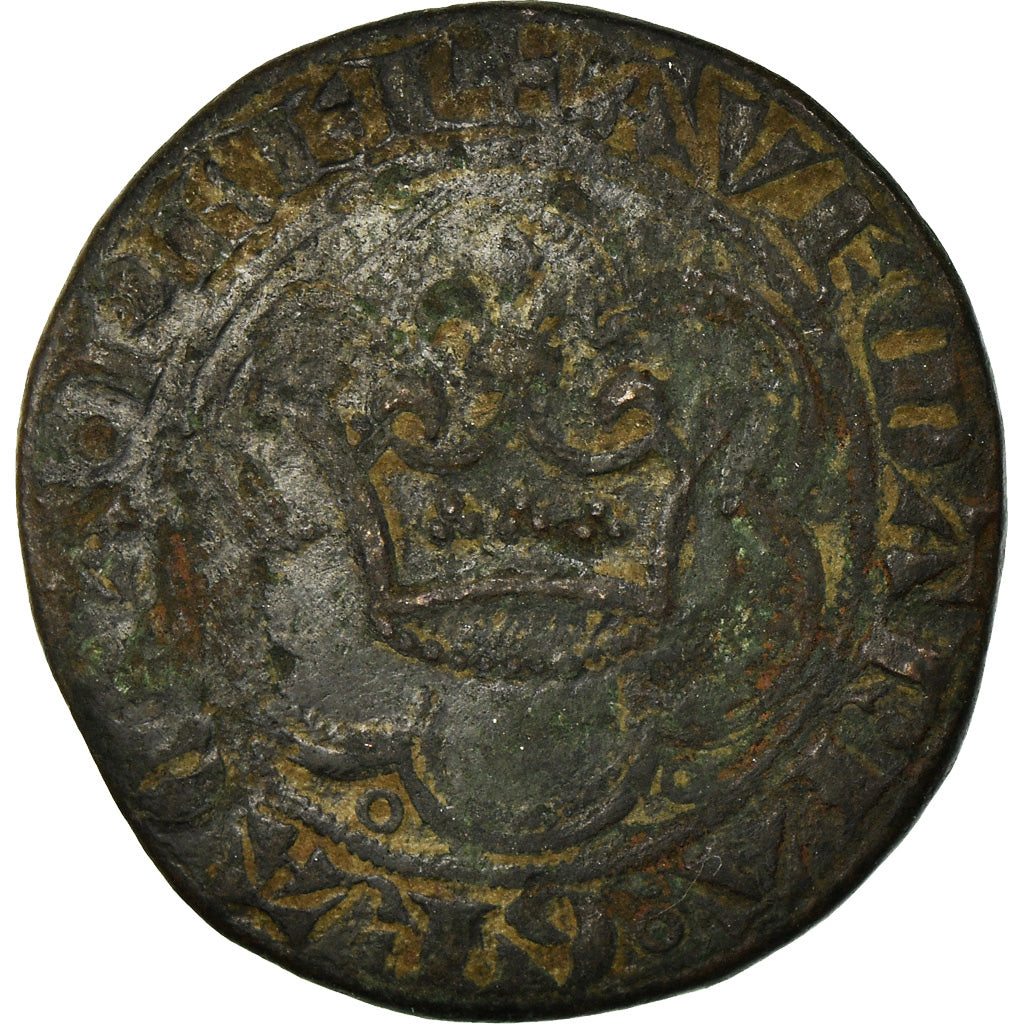 France, Token, Jeton de Compte à la Couronne, History, VF(30-35), Copper