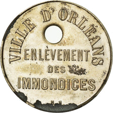 Frankrijk, Token, Ville d'Orléans, Enlèvement des Immondices, ZF