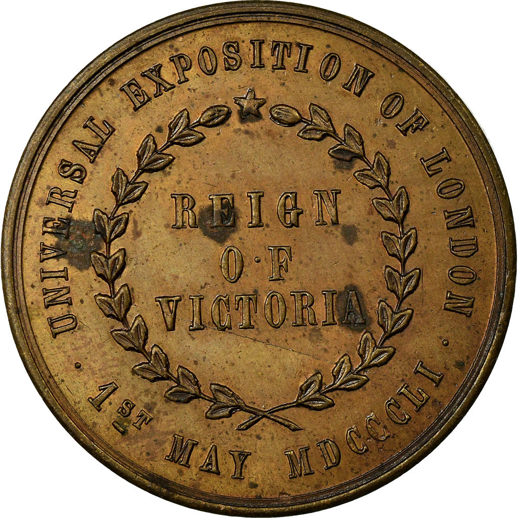 United Kingdom , Token, Exposition Universelle de Londres, 1851, AU(55-58)