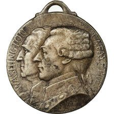 France, Médaille, Journée de Paris, 1917, Washington and Lafayette, History