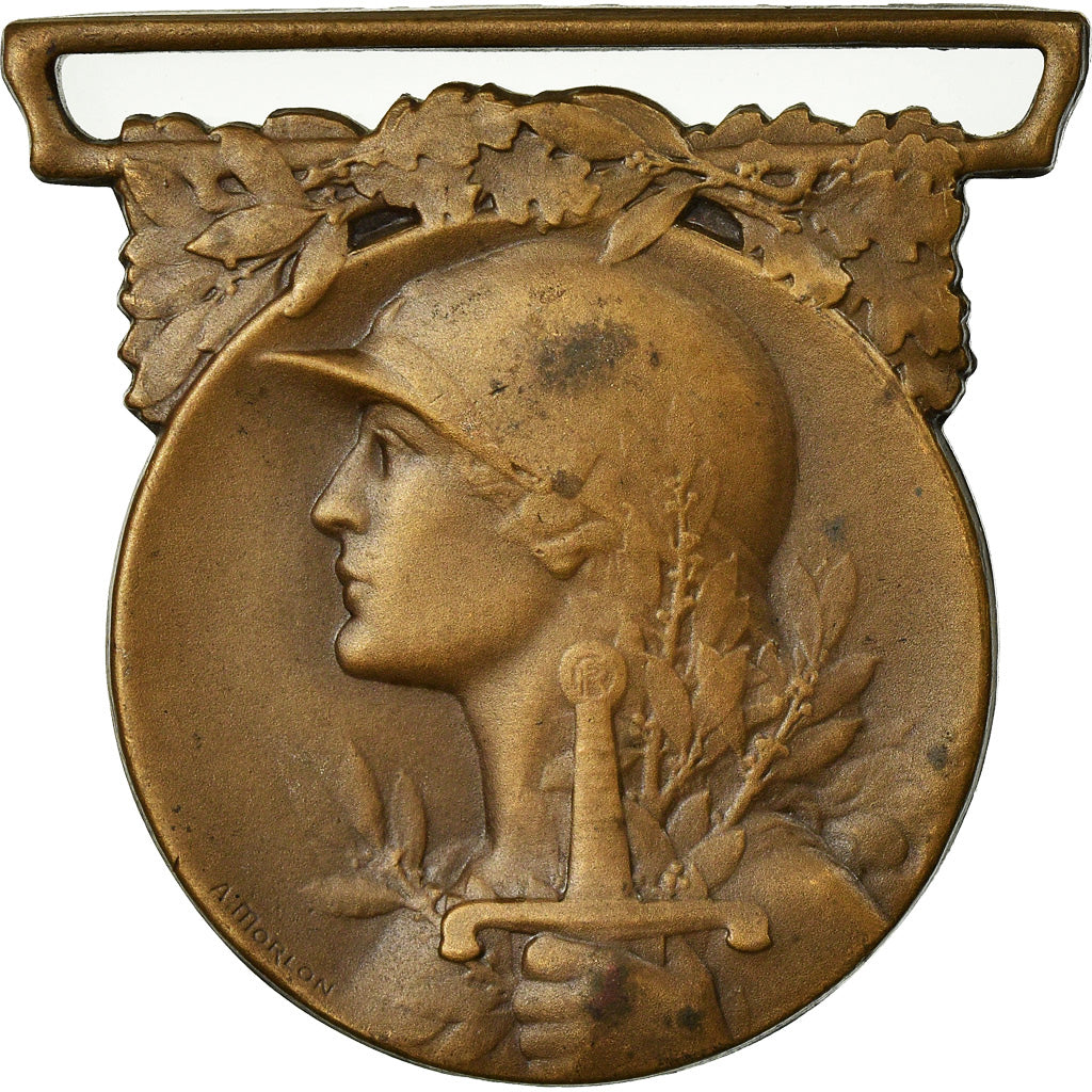 Frankrijk, Grande Guerre, Medaille, 1914-1918, Heel goede staat, Morlon, Bronze
