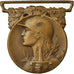 Frankrijk, Grande Guerre, Medaille, 1914-1918, Heel goede staat, Morlon, Bronze