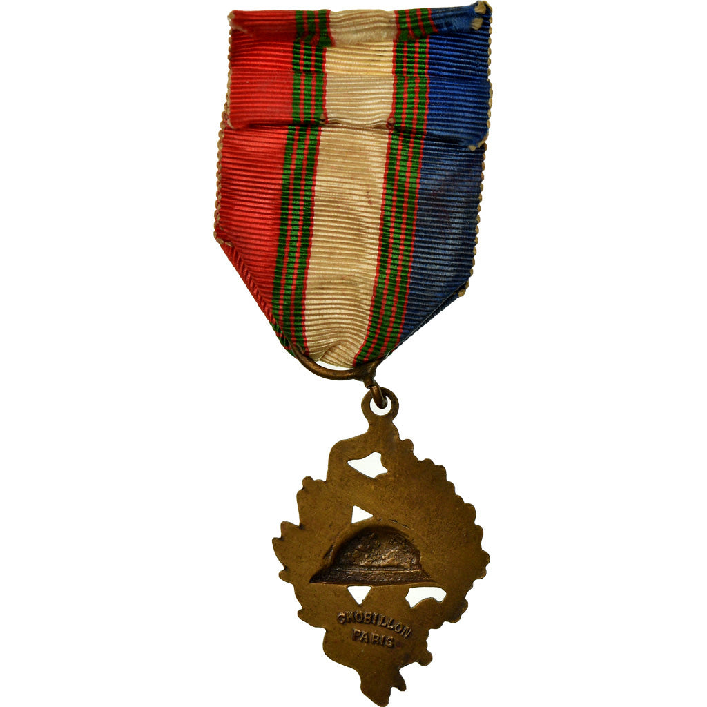 France, Union Nationale des Combattants, Médaille, Excellent Quality, Bronze