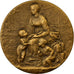 France, Medal, Belle Jardinière, Souvenir du Centenaire, Paris, 1930, Chaplain