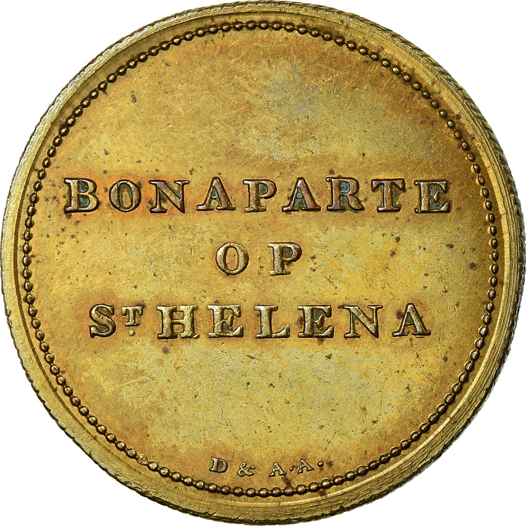 Netherlands, Token, Napoléon, Bonaparte op St Helena, History, MS(60-62)
