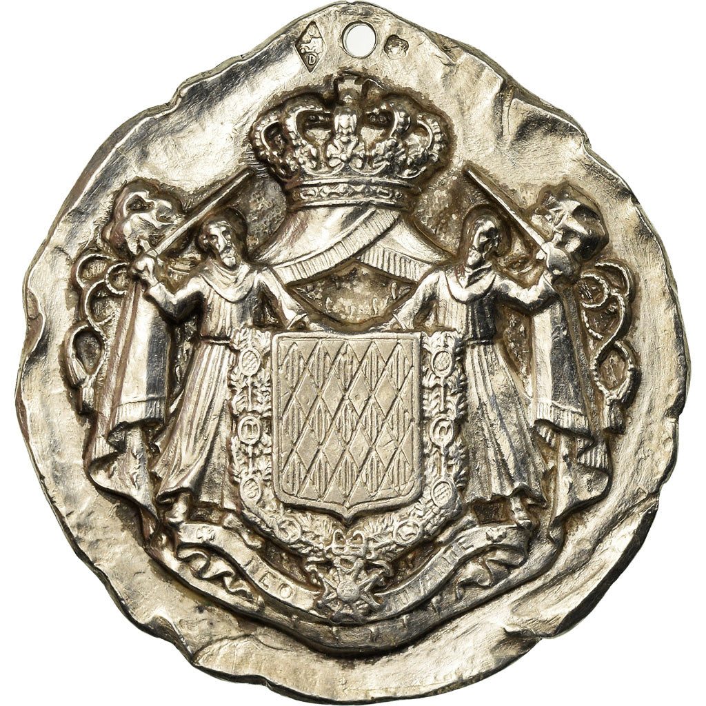 Monaco, Medal, Prince Rainier III, AU(50-53), Silver