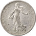 FRANCE, Semeuse, Franc, 1907, Paris, KM #844.1, VF(20-25), Silver, 23, Gadoury..