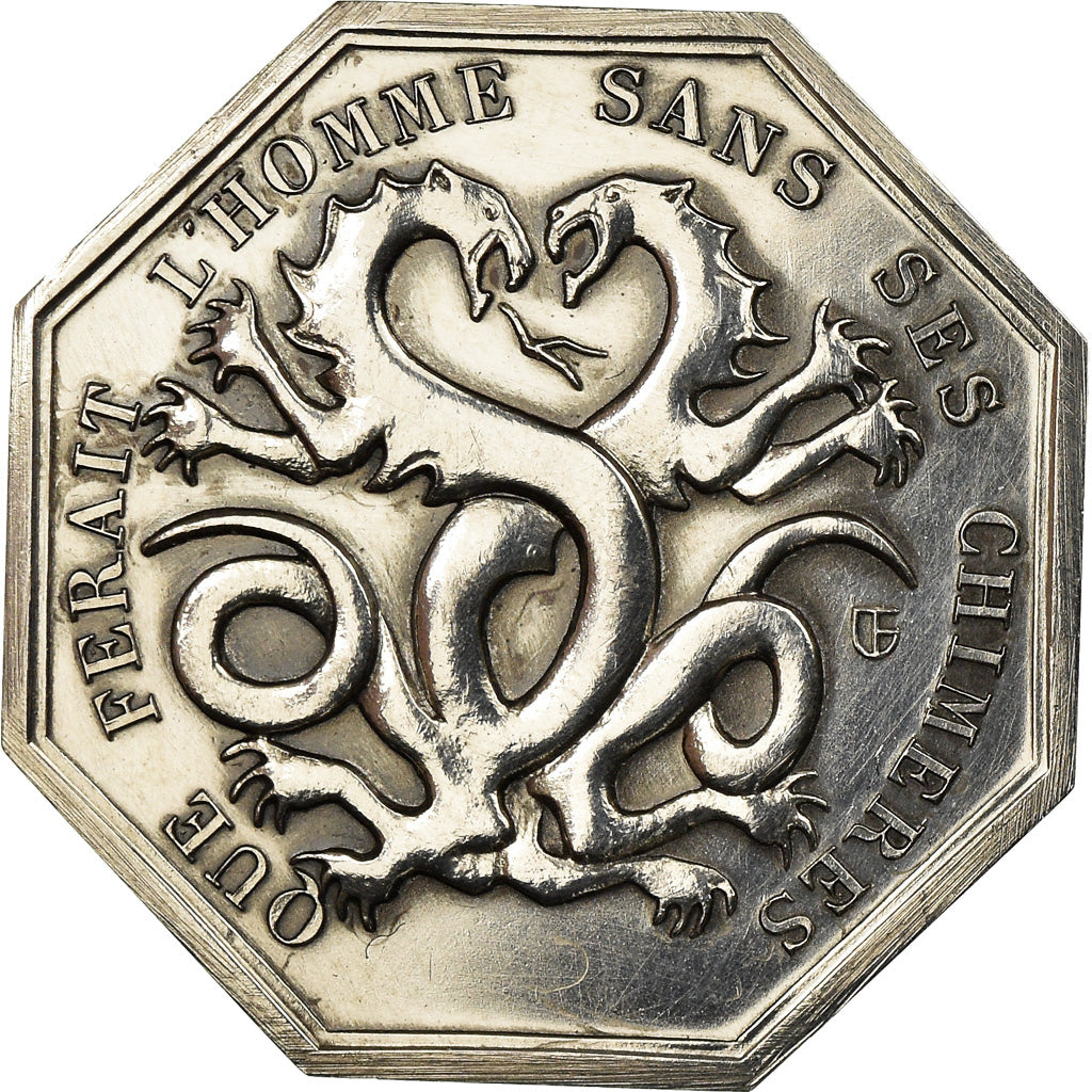 France, Token, Medicine, Cente Psychothérapique Barthélémy-Durand, Etampes