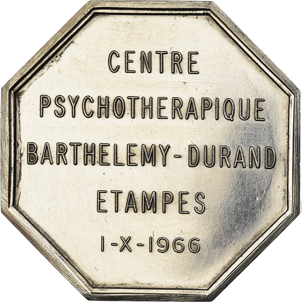 France, Token, Medicine, Cente Psychothérapique Barthélémy-Durand, Etampes